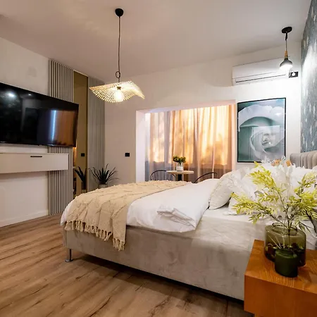Ultracentral Coziness: Modern On Calea Victoriei شقة *